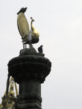 Golden Bird Statue, Nepal Posters by Michael Brown