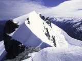 Close up of Climbers on Mt. Aspiring, New Zealand Photographie par Michael Brown