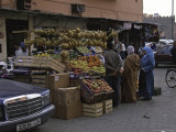 Fruit Stand, Morocco Prints by Michael Brown