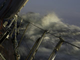 Sailboat in Rough Water, Ticonderoga Race Photo by Michael Brown