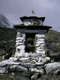 Stone House, Nepal Lámina por Michael Brown