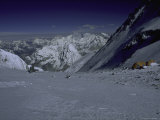 Pumori from Camp Three on Everest, Nepal Posters par Michael Brown