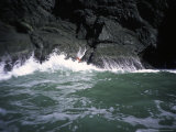 Sea Kayaking by Cliff, USA Posters by Michael Brown