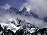 Kang Taiga Landscape, Nepal Prints by Michael Brown