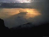 Sun Sets Over Meru, Kilimanjaro Posters by Michael Brown