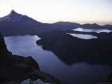Twilight View Over Mountain Landscape, Chile Prints by Pablo Sandor