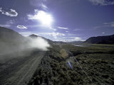 Dirty Road, Tibet Print by Michael Brown