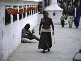 Woman, Nepal Posters by Michael Brown