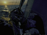 Sailing at Sunset, Ticonderoga Race Posters by Michael Brown