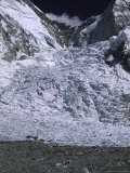 Khumbu Ice Fall from Southside of Everest, Nepal Posters by Michael Brown