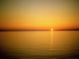 Sunrise Seen from Greek Inter-Island Ferry Photographic Print by Ian West