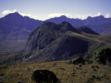 Mountain Silhouette, Madagascar Affiches par Michael Brown