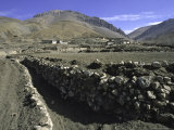 Trench in the Tibetan Himayalan Range Photo by Michael Brown