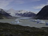 Glaciers on Lake, Chile Poster par Michael Brown