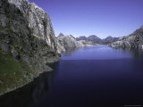 Blue Lake Surrounded by Mountains, Chile Photo by Pablo Sandor