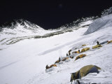 High Camp, Nepal Posters by Michael Brown