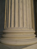 Close-up of the Base of a Column Photographic Print