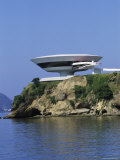 Contemporary Art Museum, Niteroi, Brazil Photographic Print
