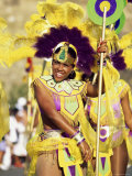 Carnival, St. Martin Lámina fotográfica