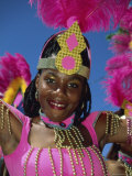 Carnival, St. Martin Lámina fotográfica
