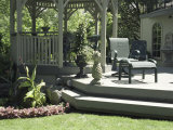 A Backyard Retreat Photographic Print