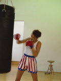 Boxing Workout Fotografisk tryk