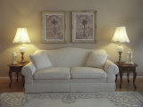 Symmetrical Sofa Setup Photographic Print
