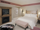 Bedroom with Fireplace Photographic Print