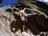 Rock Climber Lámina fotográfica
