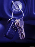 Car Keys in the Ignition Photographic Print