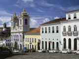 Rosario des Pretos Church Pelourinho Plaza Salvador Brazil Photographic Print