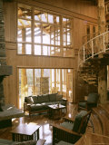 Interior of a Lodge Photographic Print