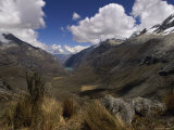 Quebrada Santa Cruz, Andes, Peru Lámina fotográfica Quebrada Santa Cruz, Andes, Peru Lámina fotográfica