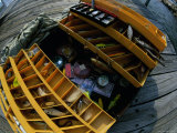 High Angle View of a Fishing Tackle Box Photographic Print