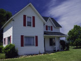 Farm House 1880, Michigan, USA Photographic Print