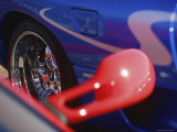 Close-up Image of Two Sports Cars Photographic Print