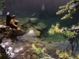 Blue Lake Washington, USA Photographic Print