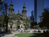 Plaza de Armas, Santiago, Chile Photographic Print