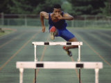 Leaping Over Hurdles Lámina fotográfica
