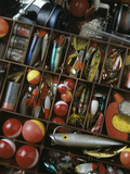 Fishing Tackle Box Photographic Print