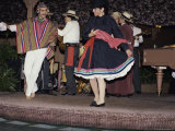 Peruvian Dance, Santiago, Chile Photographic Print