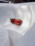Bobsledding Championships, Switzerland Photographic Print