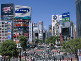 Shibuya, Tokyo, Honshu, Japan Photographic Print