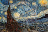 Notte stellata, ca. 1889 Poster di Vincent van Gogh