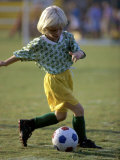 Youth Soccer Photographic Print