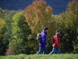 Hiking in Autumn Photographic Print