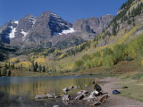 Maroon Bells-Snowmass Wilderness, Aspen, Rocky Mountains, Colorado, USA Lámina fotográfica Maroon Bells-Snowmass Wilderness, Aspen, Rocky Mountains, Colorado, USA Lámina fotográfica