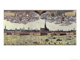 View of Vienna, 1672 Giclée-Druck von Georg Matthaus Vischer