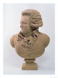 Bust of Honore Gabriel Riqueti, Comte de Mirabeau Giclee Print by Jean Teissier