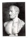 Bust of Thucydides reproduction procédé giclée par Felix Jules Lacaille